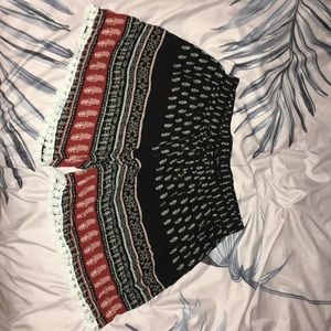 Tribal Print Shorts